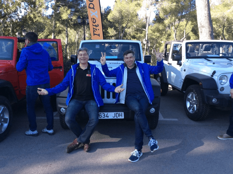 jeep ipad scavenger hunt in Mallorca