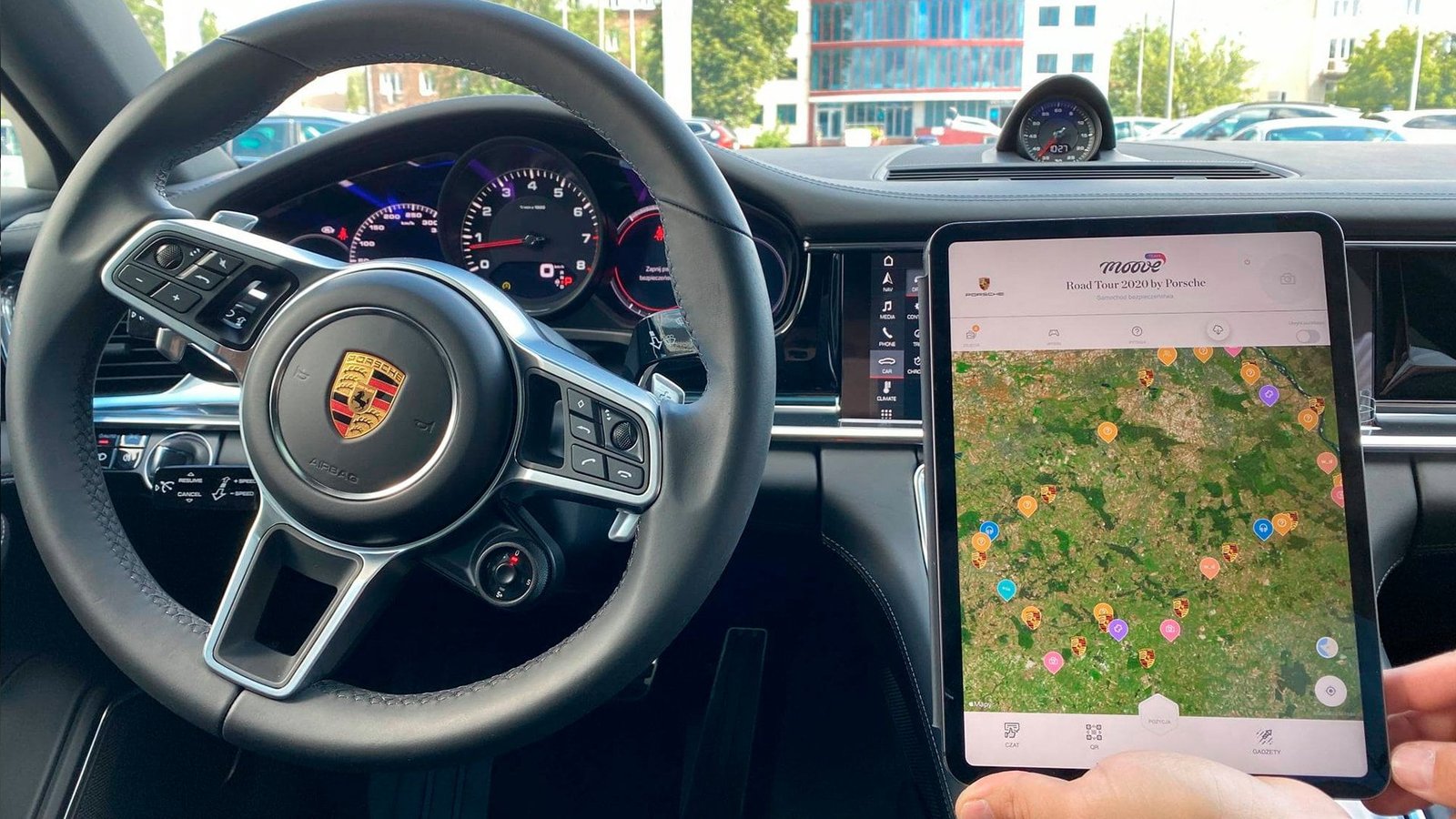 porsche product launch in warsaw