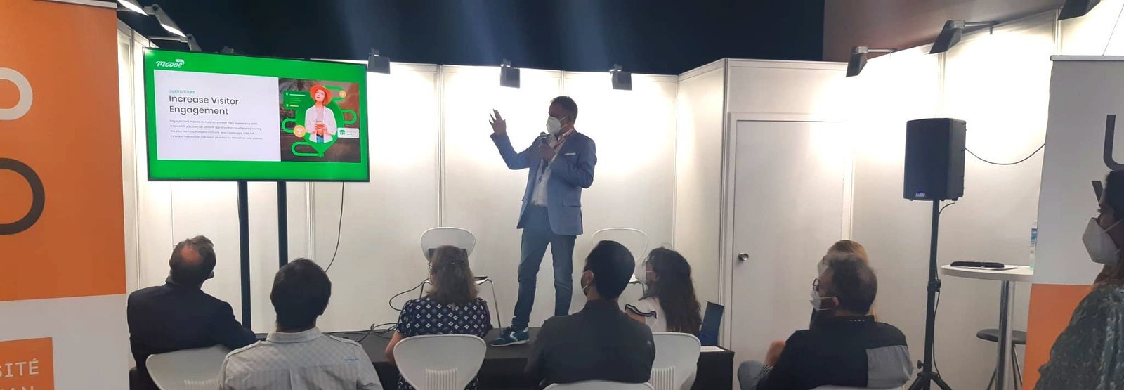 Albert Roca CEO Mooveteam at the MWC21